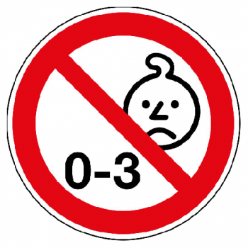 Nicht für Kinder unter 3 Jahren